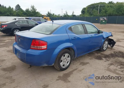 2008 Dodge Avenger Se from USA, damaged, VIN 1B3LC46K88N571014